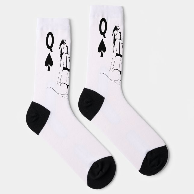 Chaussette Reine de pique Fille en bikini Thunder_Cove (Droite)