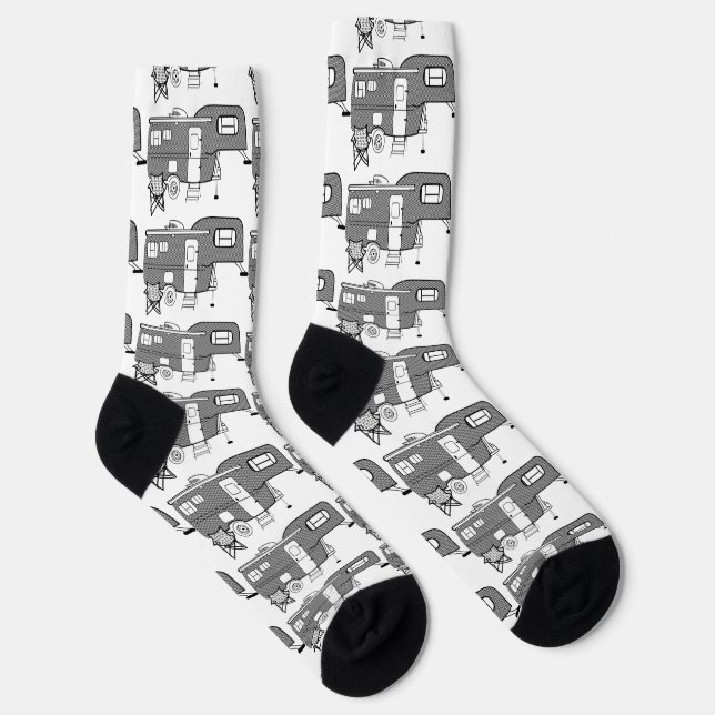 Chaussette Remorque de voyage classique Caravane Thunder_Cove (Droite)