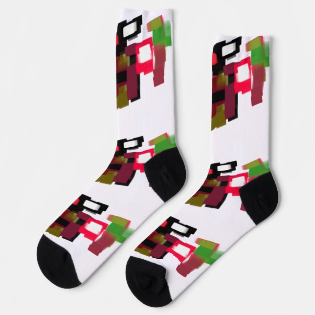 Chaussette Renard automne jouant   (Gauche)