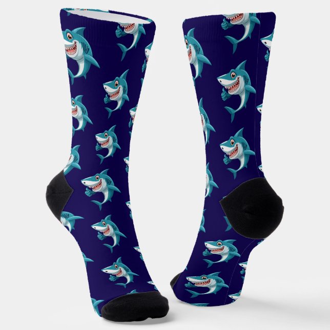 Chaussette Requin mignon (Angulaire)