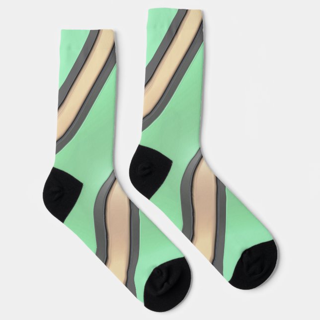 Chaussette Résumé Abstrait Interstellaire (Droite)