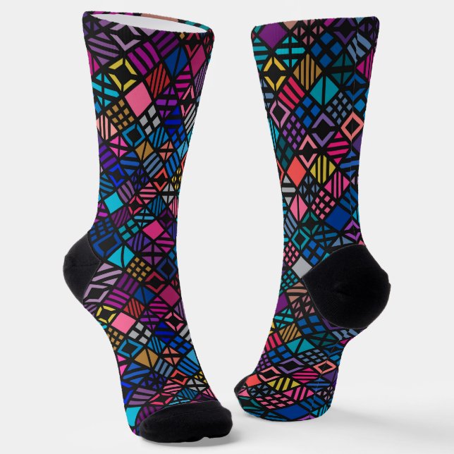 Chaussette Résumé En Couleur (Angulaire)