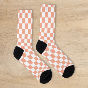 Chaussette Retro Checkerboard