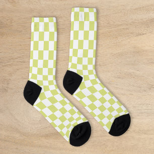 Chaussette Retro Checkerboard