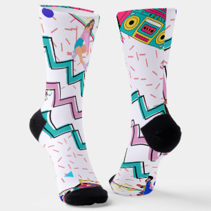 Chaussette Rétro Funky