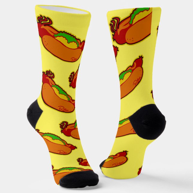 Chaussette Rétro Myrtle Beach Guy (Angulaire)