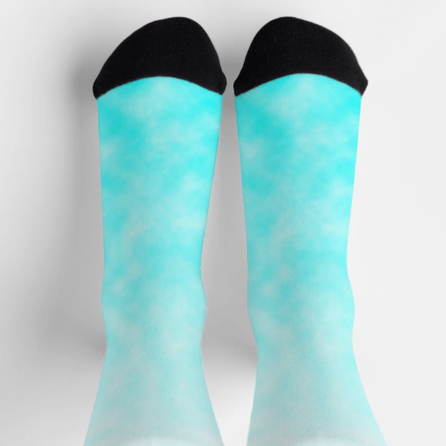 Chaussette Rêverie lessivée par le ciel (Haut)