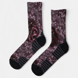 Chaussette Rose Mandala