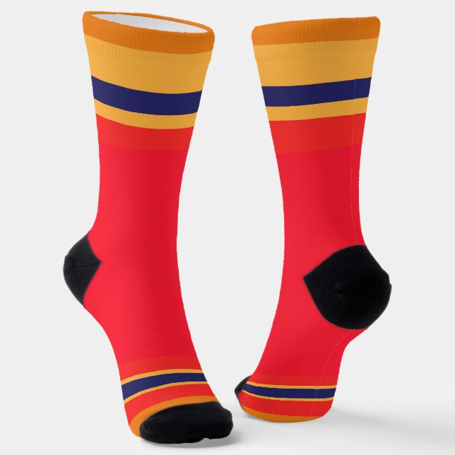 Chaussette Rouge + bandes (Angulaire)