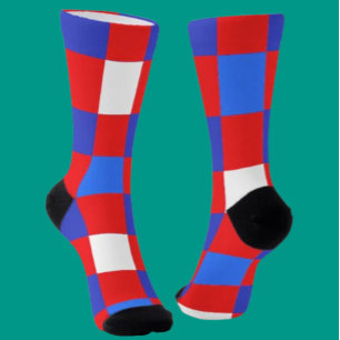 Chaussette Rouge, Blanc & Audacieux – Chaussettes patriotique