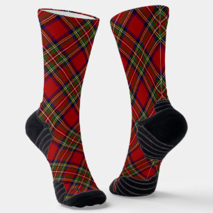 Chaussette Royal Stewart Clan Tartan Chaussettes Motifs Plaid