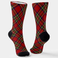 Royal Stewart Clan Tartan Chaussettes Motifs Plaid