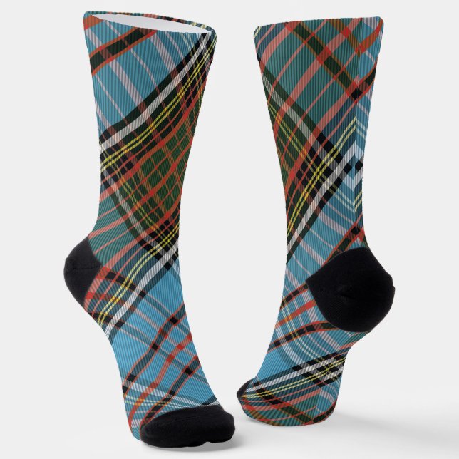 Chaussette Rustic Plaid Anderson Classic Tartan (Angulaire)