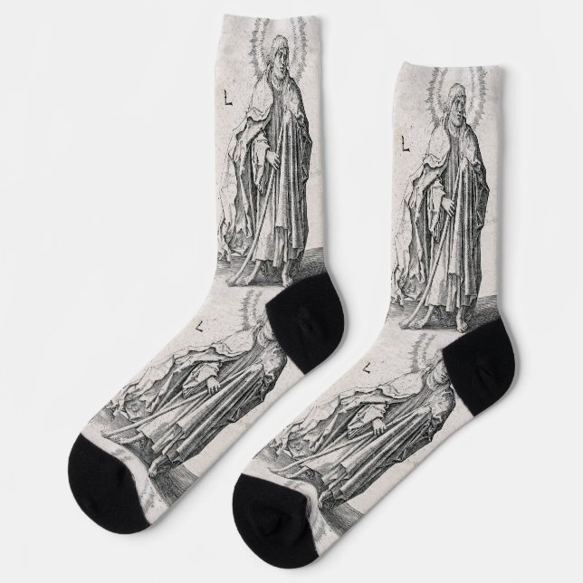 Chaussette Saint Jude Thaddaeus l'Apôtre (Gauche)