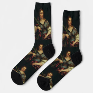 Chaussette Saint Martina de Rome par Pietro Berrettini