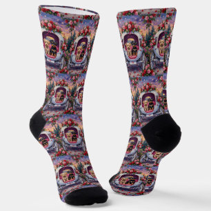 Chaussette Saint-Valentin Affenpinscher