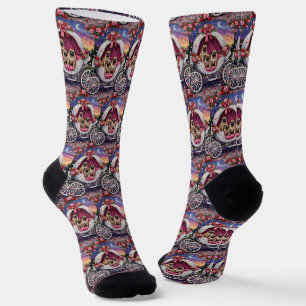 Chaussette Saint-Valentin pour chien Carlin