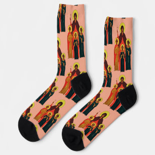 Chaussette Sainte Sophie et ses filles les vertus éternelles