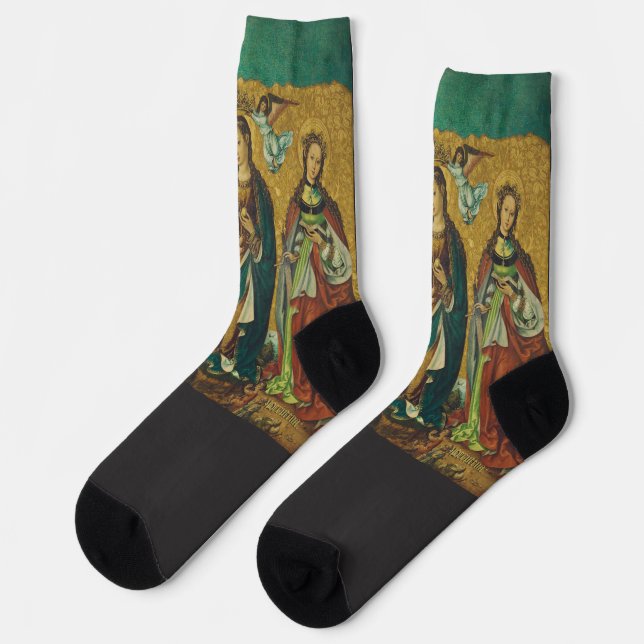 Chaussette Saints Perpetua et Felicity (Gauche)