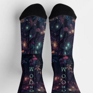 Chaussette Salle d'Imaginaire d'art en Spray Floral personnal