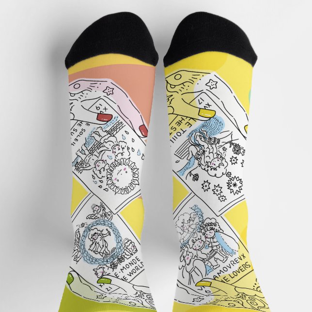 Chaussette Sana Tarot  (Haut)