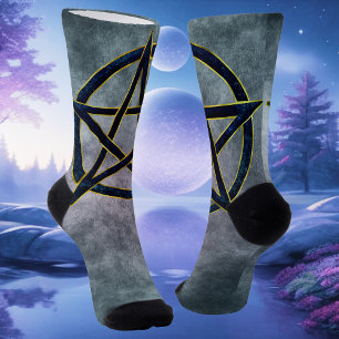 Chaussette Sapphire Pentagram : Portail de la sagesse divine