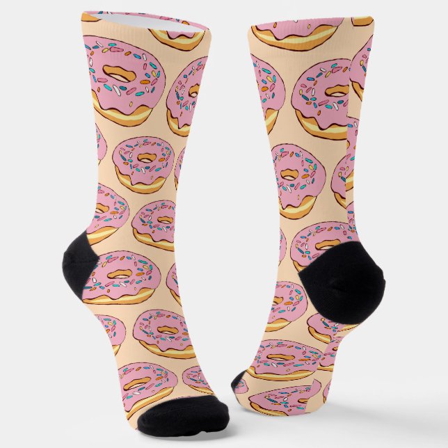 Chaussette Saupoudrer les chaussettes de beignets (Angulaire)