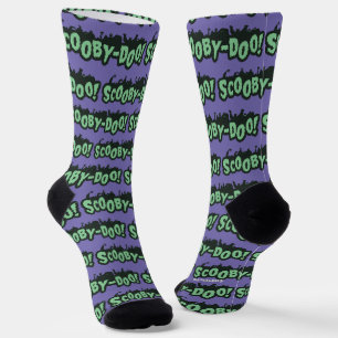 Chaussette Scooby-Doo ! Logo Monster Silhouette