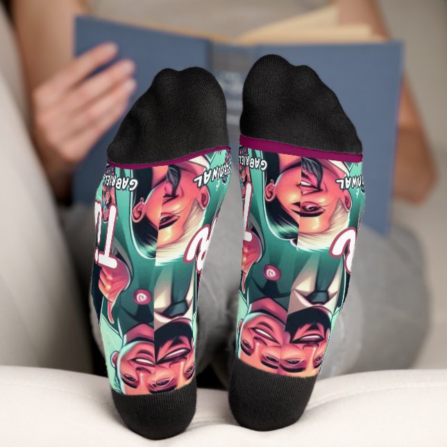 Chaussette Serviette de plage (Fond)
