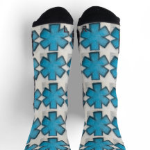 SGE Blue "Star of Life" Ems chaussettes