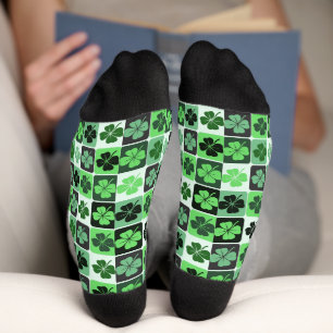 Chaussette Shamrocks de Patchwork