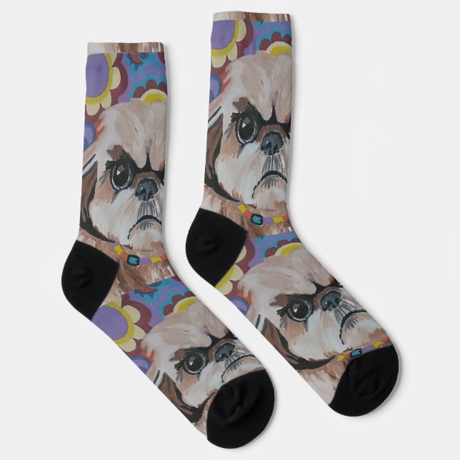 Chaussette Shi Tzu Crew Socks (Droite)