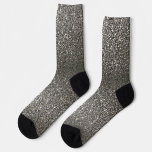 Chaussette Shiny Faux Shimmer Lumineuse Parties scintillant d
