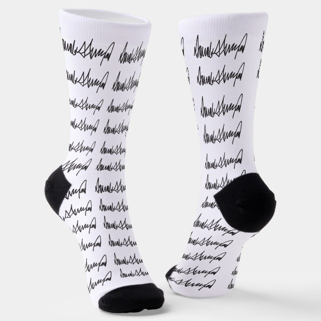 Chaussette Signature de Trump  (Angulaire)