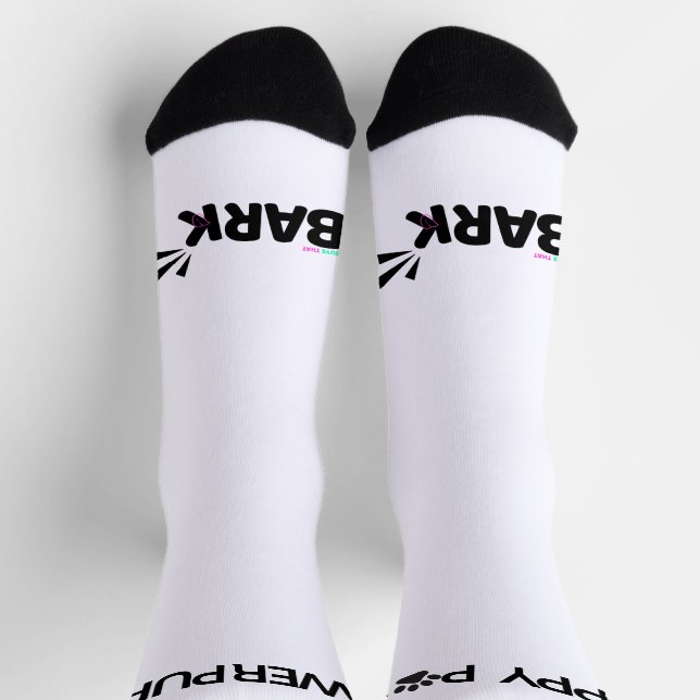 Chaussette Signature socks - PUPPY POWER (Haut)