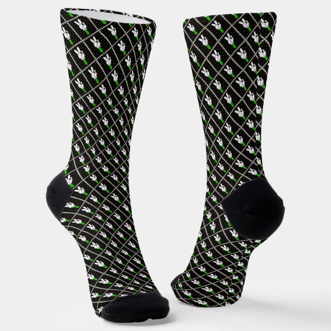 Chaussette Signe de paix (Angulaire)