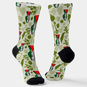 Chaussette Signe de victoire à la main Résistance Symbole du