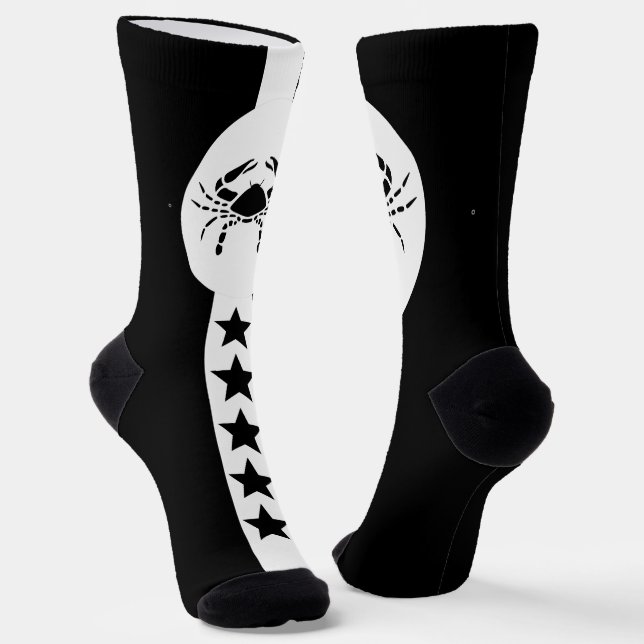 Chaussette Signe du Cancer (Angulaire)