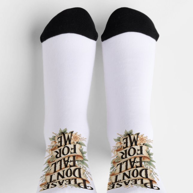 Chaussette S'il vous plaît ne tombe pas amoureux de moi (Haut)