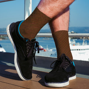 Chaussette Simple Abstrait Élégant Cool Drôle Poisson Chaud