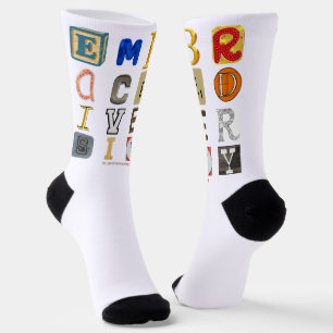 Chaussette SlipperyJoe embrasser la diversité métaphore LGBTQ