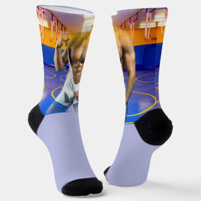 Chaussette SlipperyJoe's Man six pack de lutte singlet gym b (Angulaire)