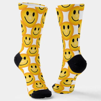 Chaussette Smiley Happy Face Emoji Printed Gift Socks