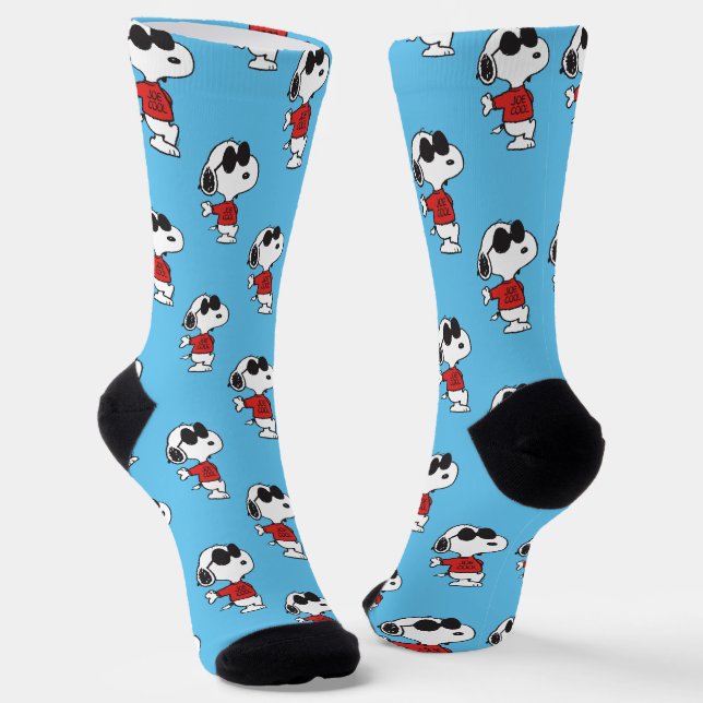 Chaussette Snoopy "Joe Cool" debout (Angulaire)