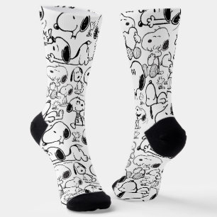 Chaussette Snoopy Smile Giggle Lauder Motif