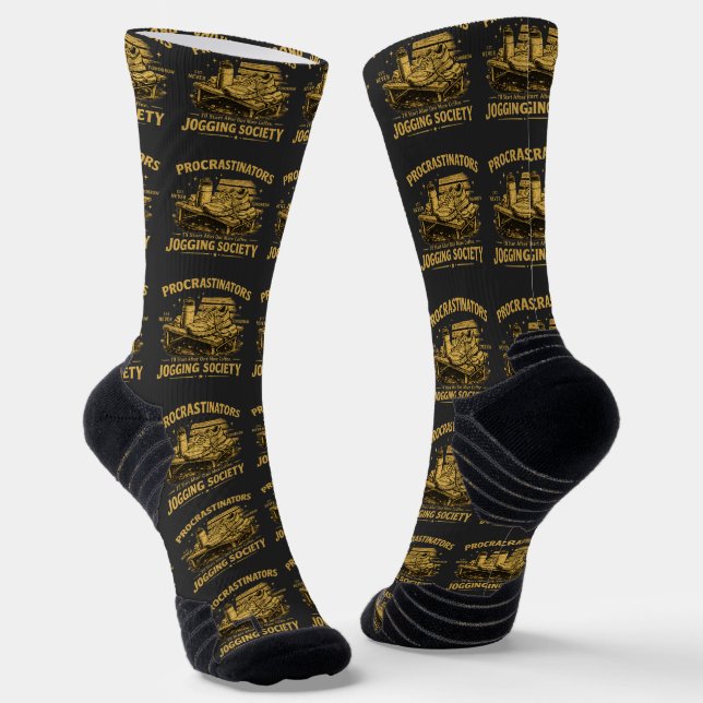 Chaussette Société de Jogging des Procrastinateurs T-shirt de (Angulaire)
