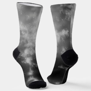 Chaussette Sock d'équipage durable Sky Blue Sapphire de nuit
