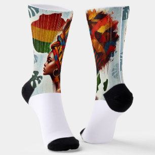 Chaussette socks afro