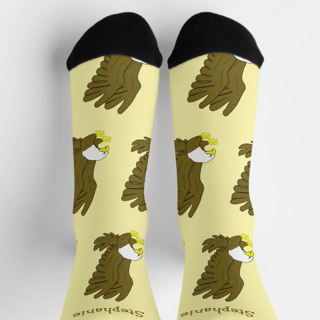Chaussette Socks Eagle Design (Haut)