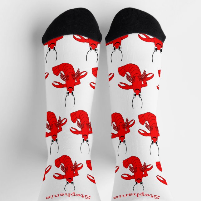 Chaussette Socks Lobster Design (Haut)